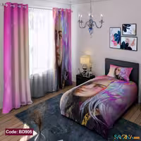 ست اتاق خواب دخترانه طرح بیلی ایلیش کد BD905