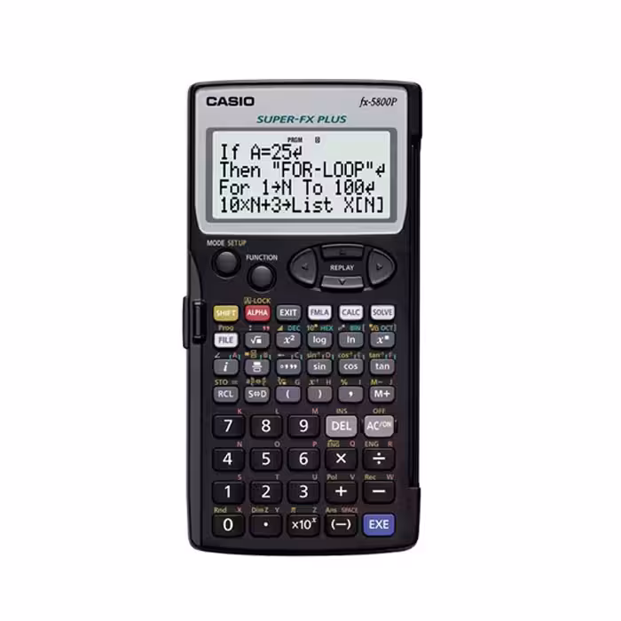 ماشین حساب کاسیو FX-5800 (اصل)