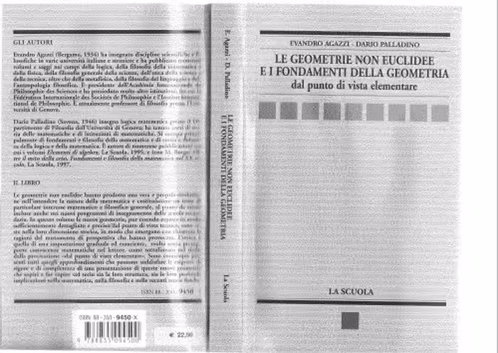 خرید و دانلود نسخه کامل کتاب Le geometrie non euclidee e i fondamenti della geometria