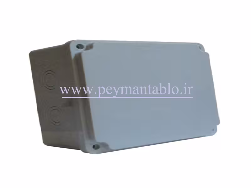 جعبه تقسیم برق (درب پیچ خور) پلاستیکی 8*12*21 World-Plast