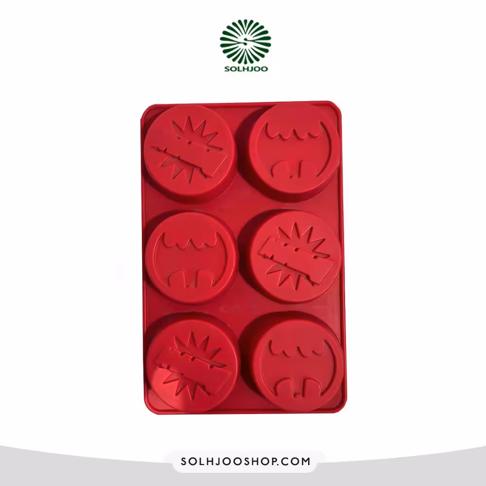 قالب سیلیکونی بتمن 6 خانه