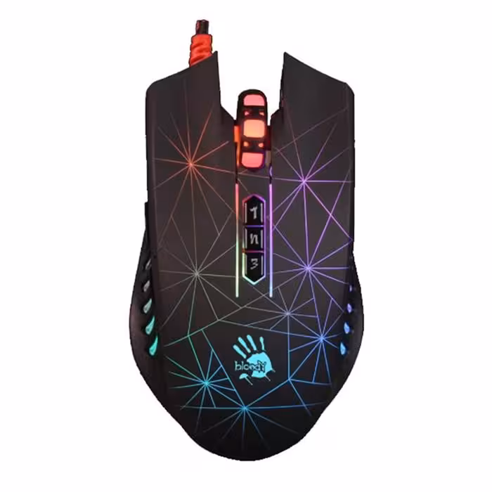 ماوس گیمینگ ای فورتک مدل P81 Light Strike 5K RGB