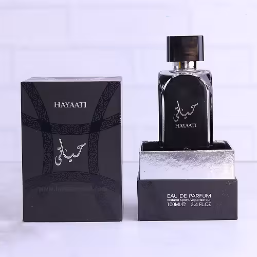 عطر ادکلن هاردباکس حیاتی مشکی فرگرانس ورد HAYAATI حجم 100 میل
