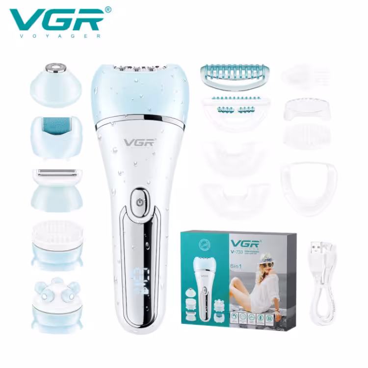 اپیلاتور 6 کاره VGR مدل V-733