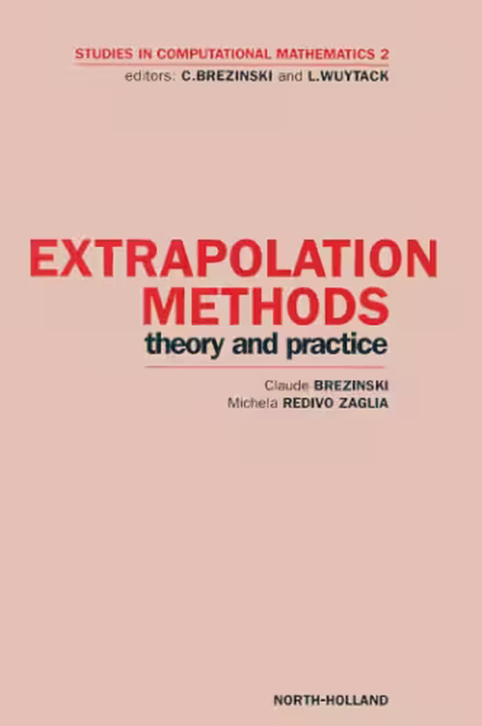 خرید و دانلود نسخه کامل کتاب Extrapolation methods: theory and practice