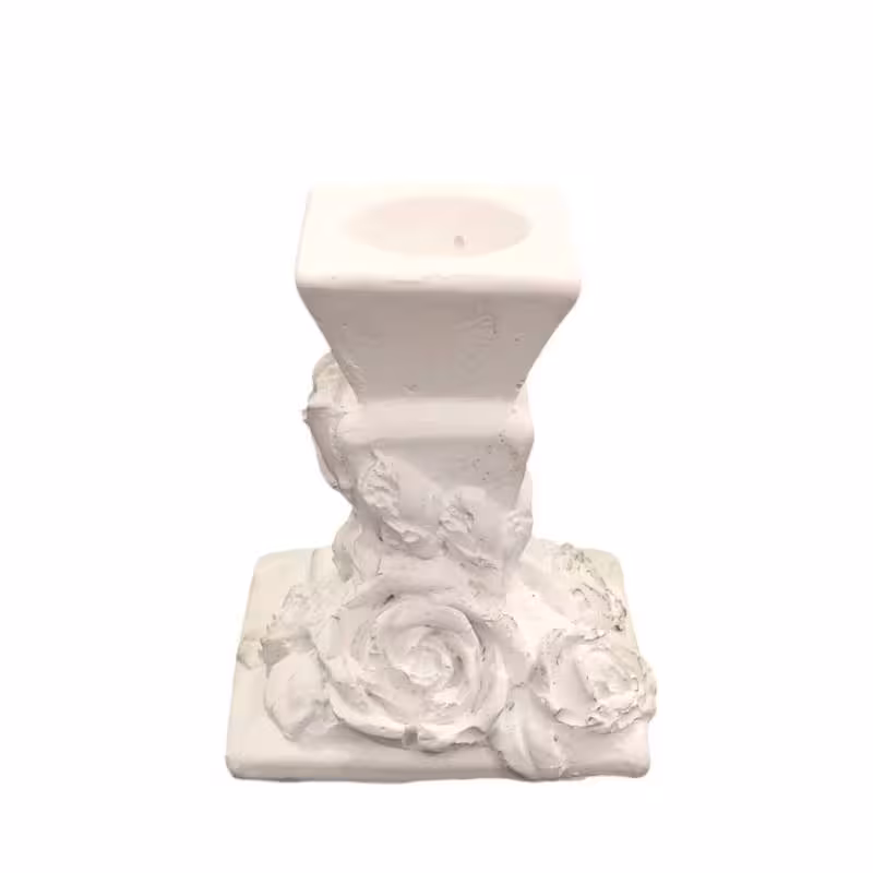 قالب سیلیکونی جا شمعی پایه رز ارتفاع 7