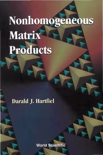 خرید و دانلود نسخه کامل کتاب Nonhomogeneous Matrix Products