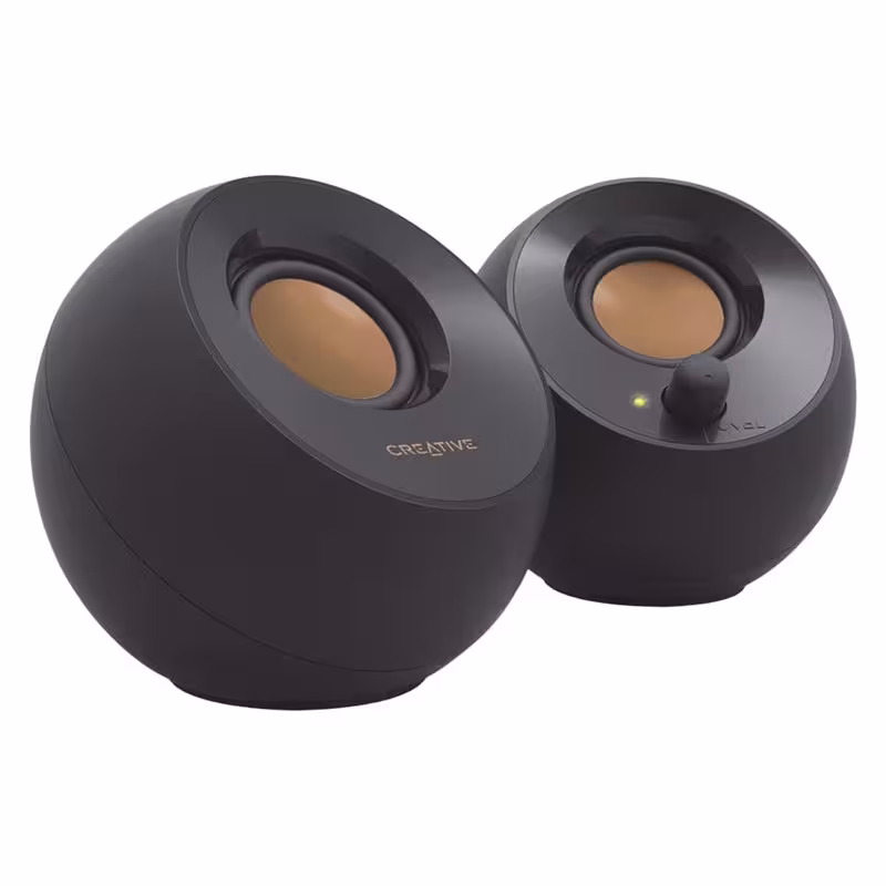 اسپیکر دسکتاپ کریتیو مدل Pebble | کالا مکس