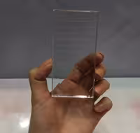 آی پد شیشه ای کریستالی مژه آیپد