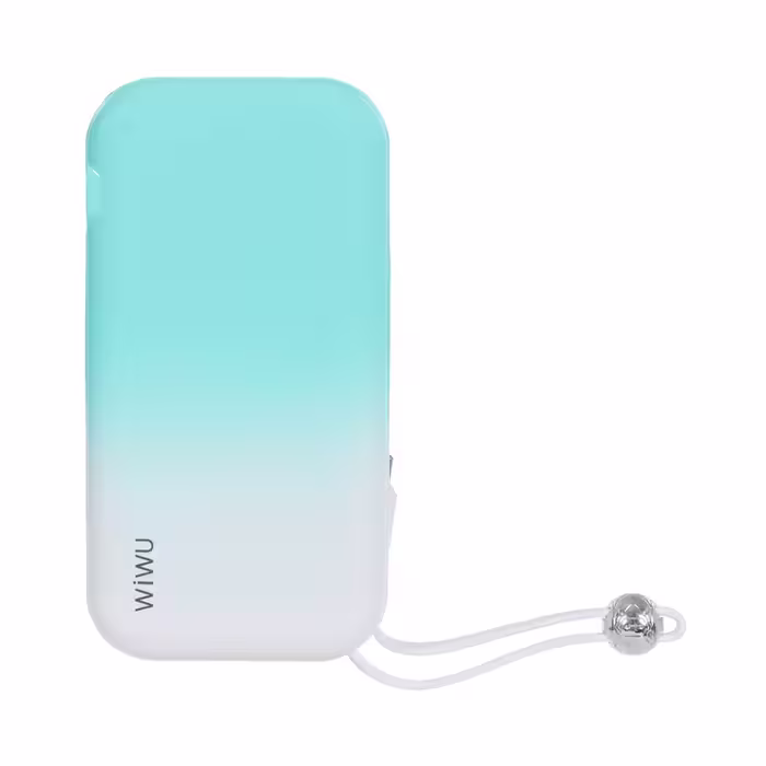 پاوربانک (PD و فست شارژ) Wiwu 22.5W 10000mAh مدل JC-23 - سبز