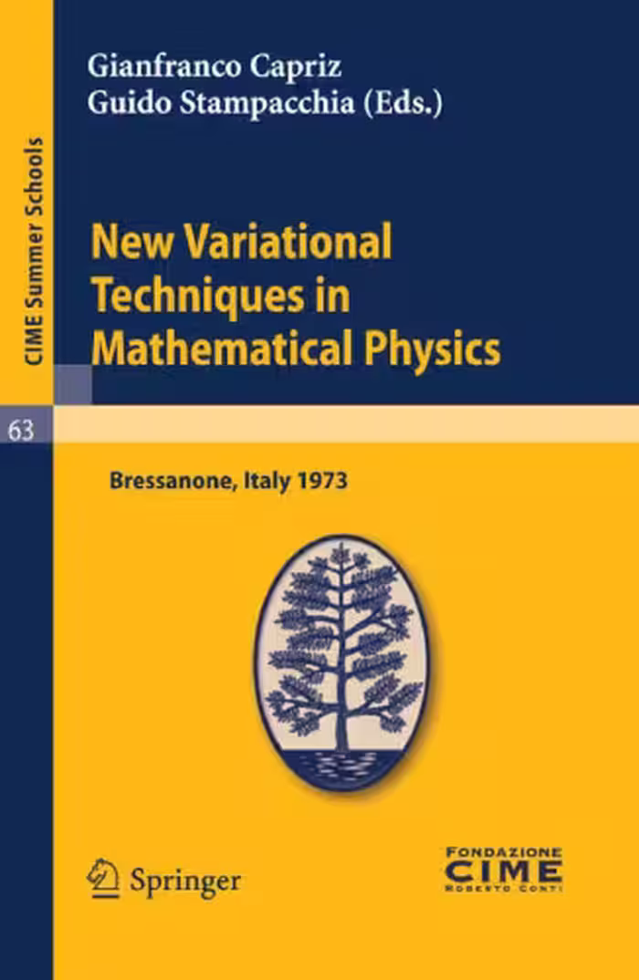 خرید و دانلود نسخه کامل کتاب New Variational Techniques in Mathematical Physics