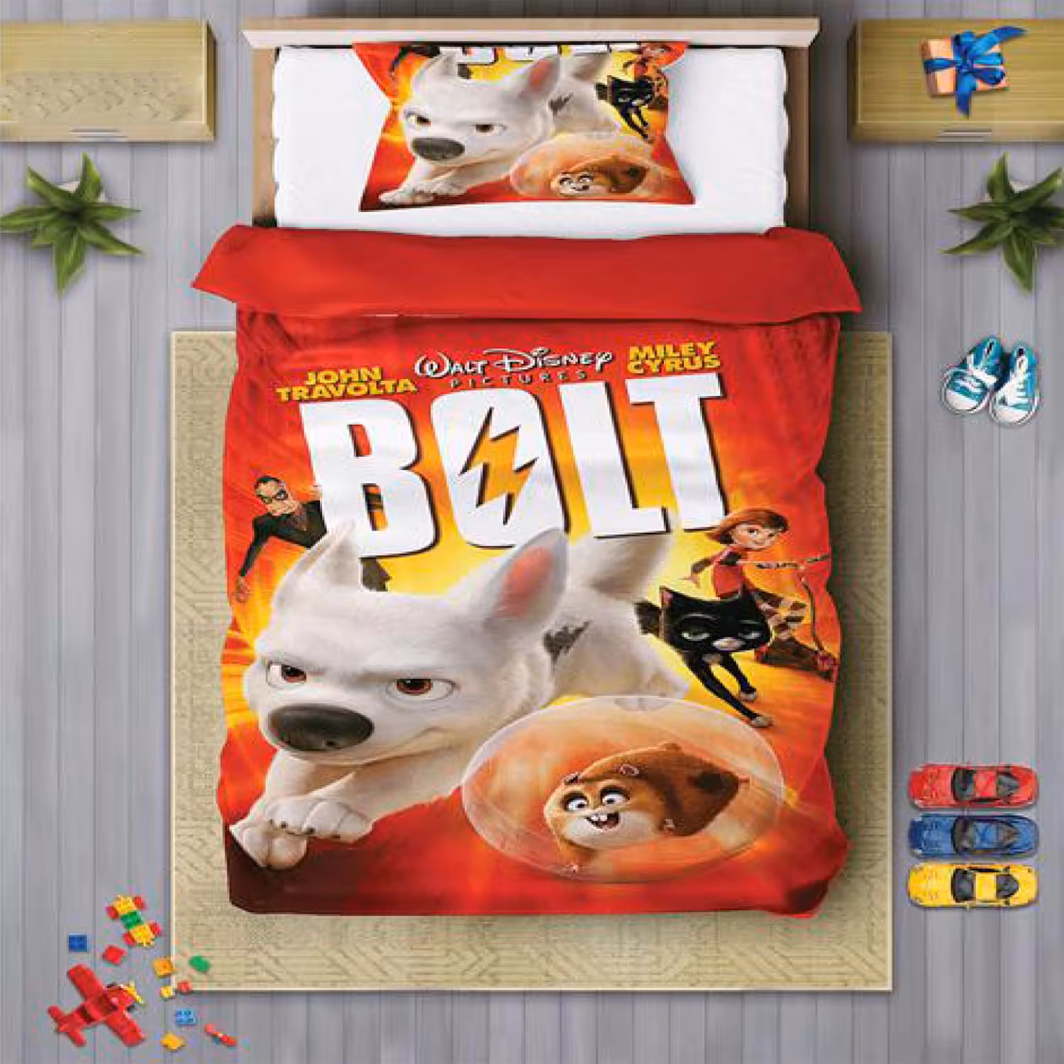 سرویس روتختی پسرانه چیداری مدل 7020 یک نفره چهار تکه