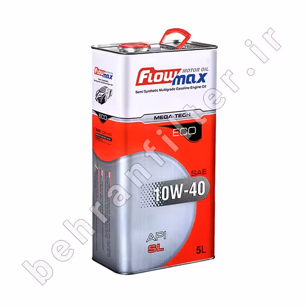 روغن موتور فلومکس مگا تک 10W40 SL اکو 5 لیتر