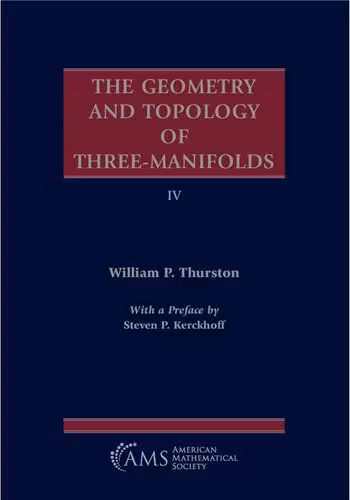 خرید و دانلود نسخه کامل کتاب The Geometry and Topology of Three-Manifolds