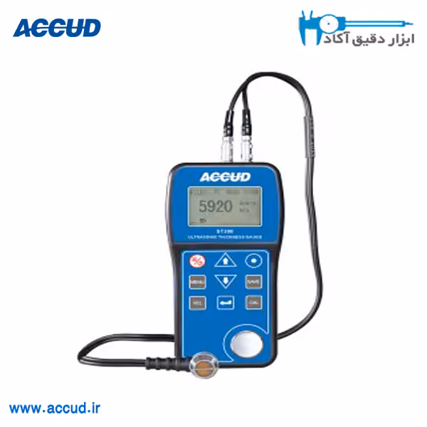ضخامت سنج اولتراسونیک 300-1 میلیمتر Accud (اکاد) مدل ST300