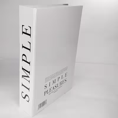  جعبه دکوری مدل کتاب دکوراتیو طرح SIMPLE کد 00