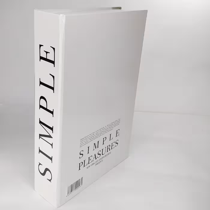  جعبه دکوری مدل کتاب دکوراتیو طرح SIMPLE کد 00