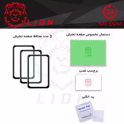 محافظ صفحه نمایش لاین مدل RT007 مناسب برای ساعت هوشمند هوآوی Fit 2 بسته سه عددی