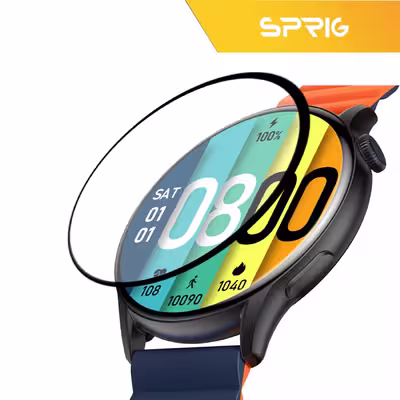 محافظ صفحه نمایش نانو اسپریگ مدل SPG مناسب برای ساعت هوشمند شیائومی Kieslect Kr Pro بسته سه عددی