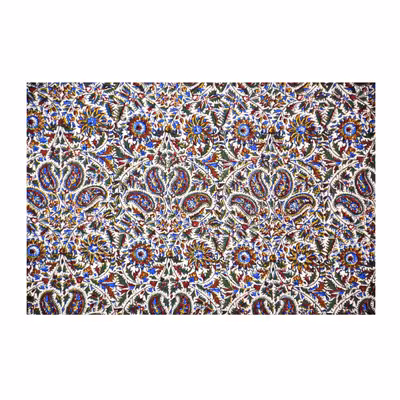 رومیزی قلمکار صدر مدل چهارشاخه کد 140