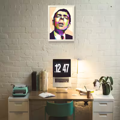 تابلو مدل دکوراتیو مستربین mr beanکدN235