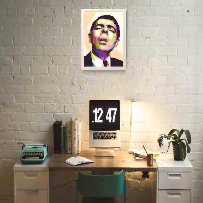 تابلو مدل دکوراتیو مستربین mr beanکدN235
