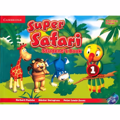 کتاب American Super safari اثر جمعی از نویسندگان انتشارات Cambridge سه جلدی