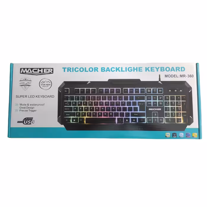 کیبورد مخصوص بازی مچر مدل MR_360PM