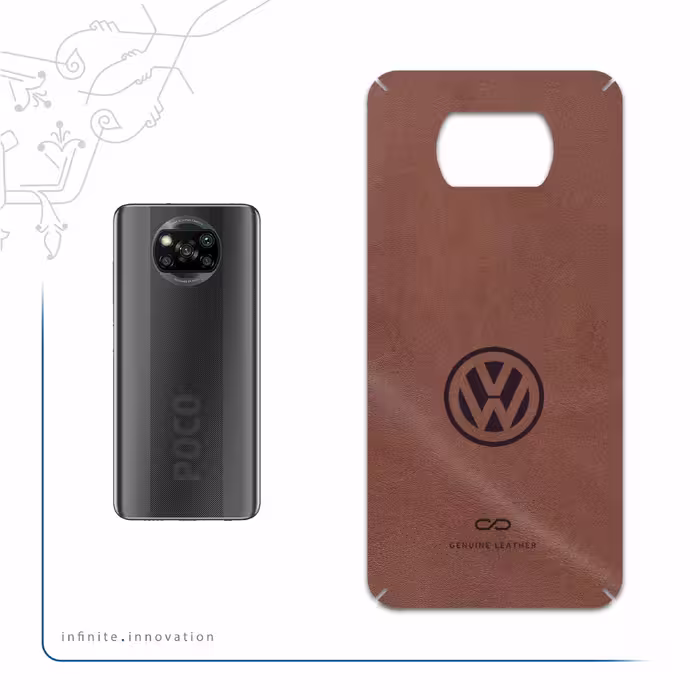برچسب پوششی ماهوت مدل MNL-VLKS_WGN مناسب برای گوشی موبایل شیائومی Poco X3 NFC