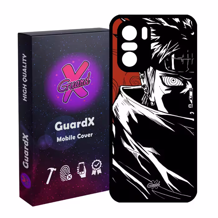 کاور گارد ایکس طرح Pain Anime مدل Glass10551 مناسب برای گوشی موبایل شیائومی Poco F3/MI 11X/MI 11X Pro/Redmi K40/K40 Pro