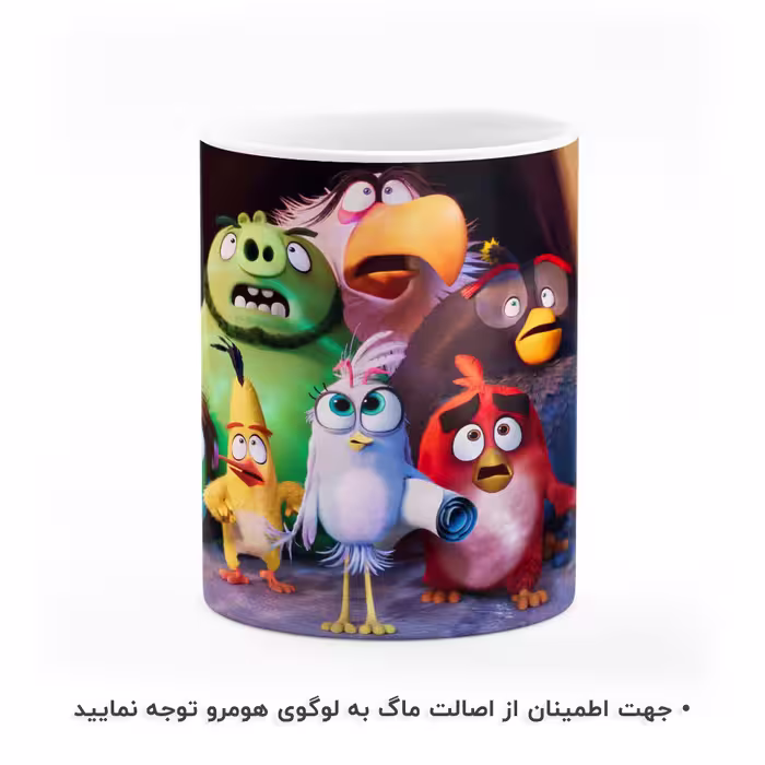 ماگ هومرو طرح پرندگان خشمگین مدل MG3206