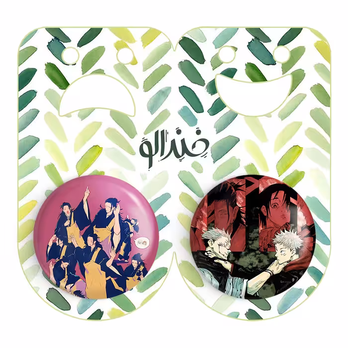 پیکسل خندالو مدل سوگورو گتو و یوجی و سوکونا انیمه جوجوتسو کایزن کد 1107911080 مجموعه 2 عددی