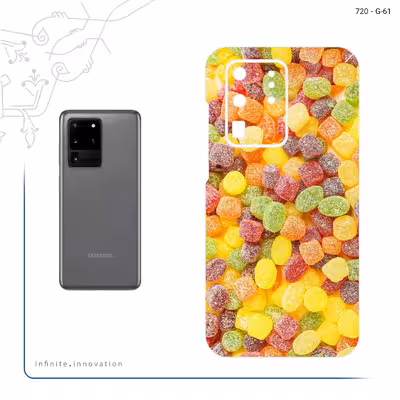 برچسب پوششی ماهوت مدل Gummi candy 2 مناسب برای گوشی موبایل سامسونگ Galaxy S20 Ultra