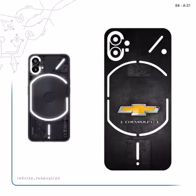 برچسب پوششی ماهوت مدل CHEVROLET_Logo مناسب برای گوشی موبایل ناتینگ Phone 1