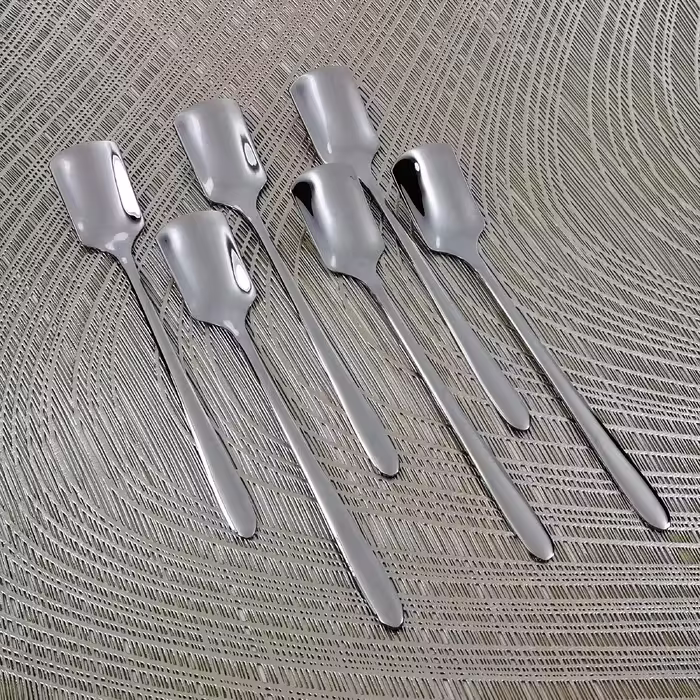 قاشق بستنی خوری مدل دونا بسته 6 عددی