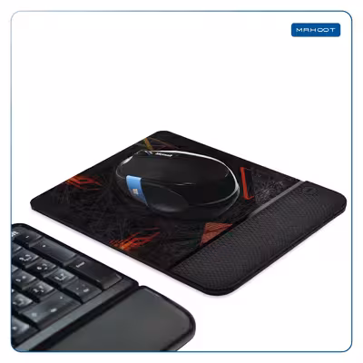 ماوس پد ماهوت مدل SML- Porsche-Logo