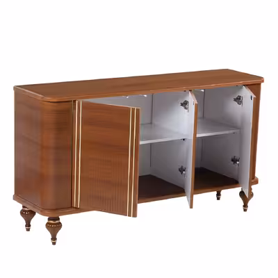 آینه و کنسول مدل الماس به همراه میز تلویزیون