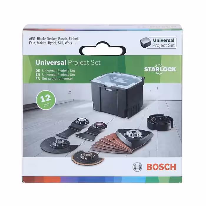 مجموعه 12 عددی تیغه ابزار همه کاره بوش مدل Starlock Universal 