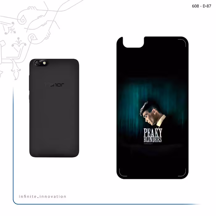 برچسب پوششی ماهوت مدل peaky blinders مناسب برای گوشی موبایل آنر 4X