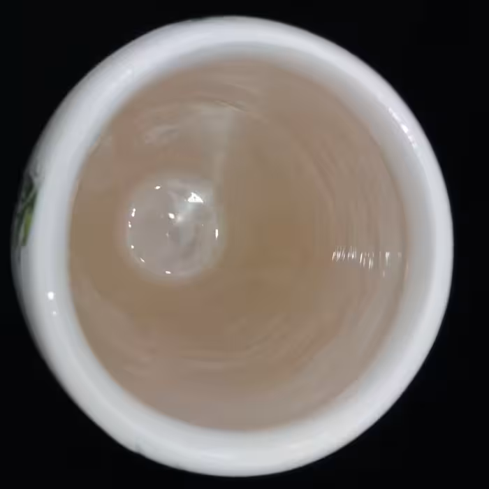 گلدان سرامیکی هیوا طرح رز ایستاده کد 11026009