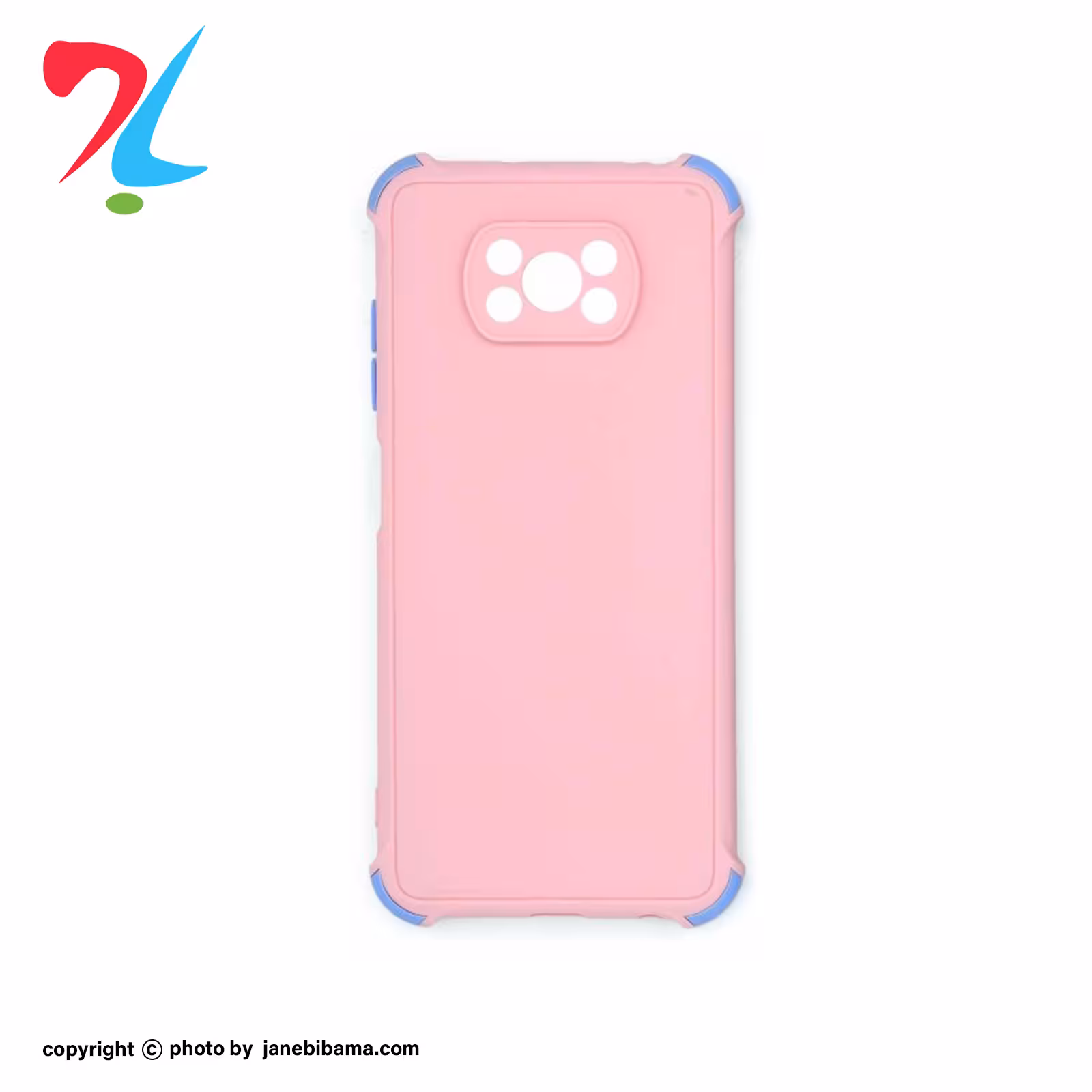 قاب TPU محافظ لنز دار شمعی مناسب برای شیائومی XIAOMI POCO X3 -رنگ صورتی