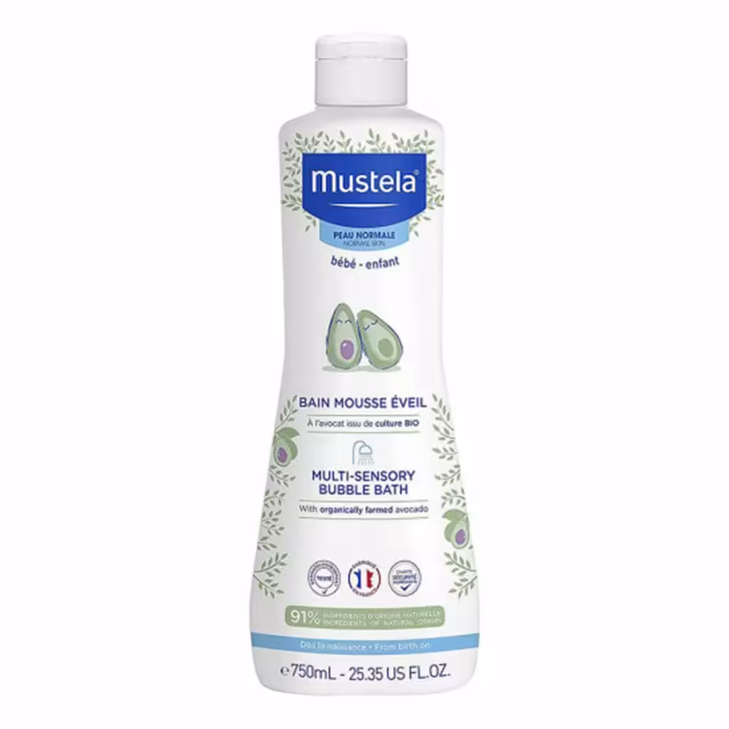 شامپو بدن (فوم) حمام کودک آووکادو ماستلا Mustela