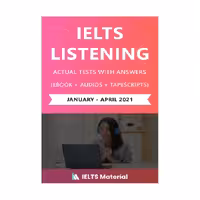 IELTS LISTENING ACTUAL TESTS WITH ANSWERS January April 2021 آیلتس لیسنینگ اکچوال تست ژانویه آوریل