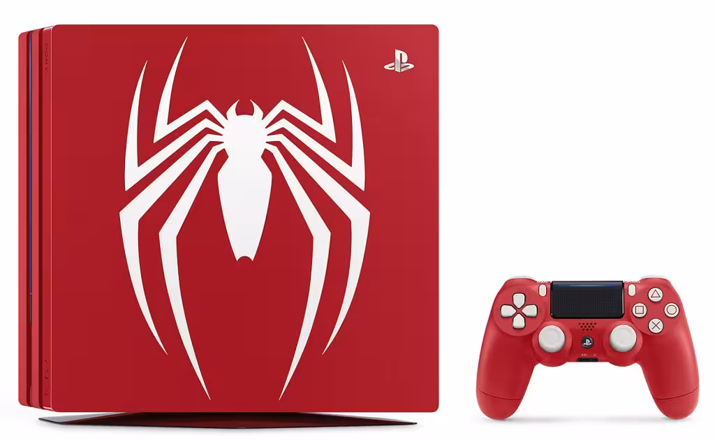 کنسول پلی استیشن 4 پرو بهمراه بازی مدل Marvels Spider Man
