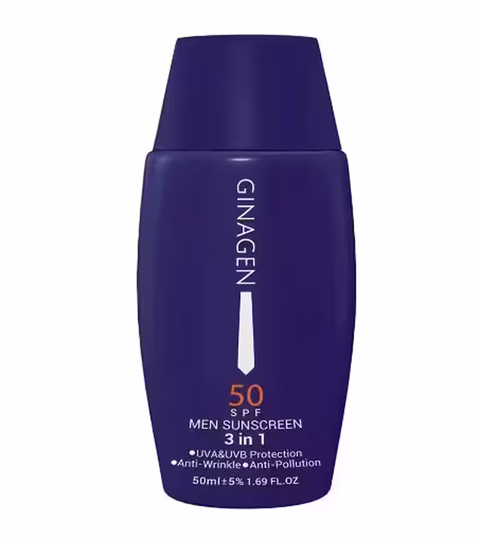 کرم ضد آفتاب 3 در 1 آقایان SPF50 ژیناژن
