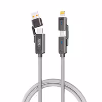 کابل تبدیل USB به USB-C / لایتنینگ به USB-C ایکس او مدل NB275 طول 1 متر