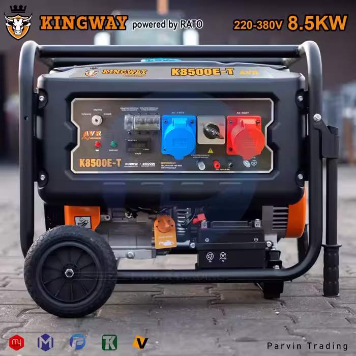 موتور برق کینگ وی 8.5 کیلووات مدل K8500E-T