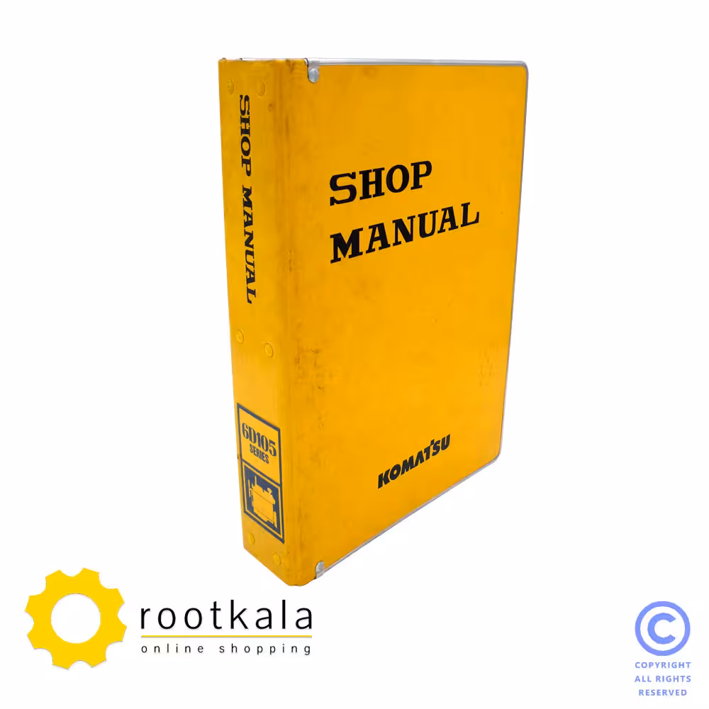 کتاب تعمیرات موتور کوماتسو 6D105