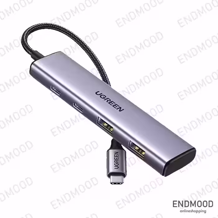 هاب چهار پورت USB-C به USB 3.0 یوگرین UGREEN CM473