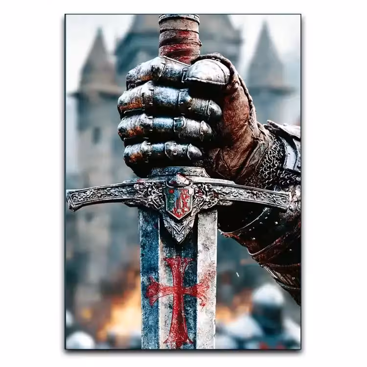 تابلو جنگجوی شوالیه